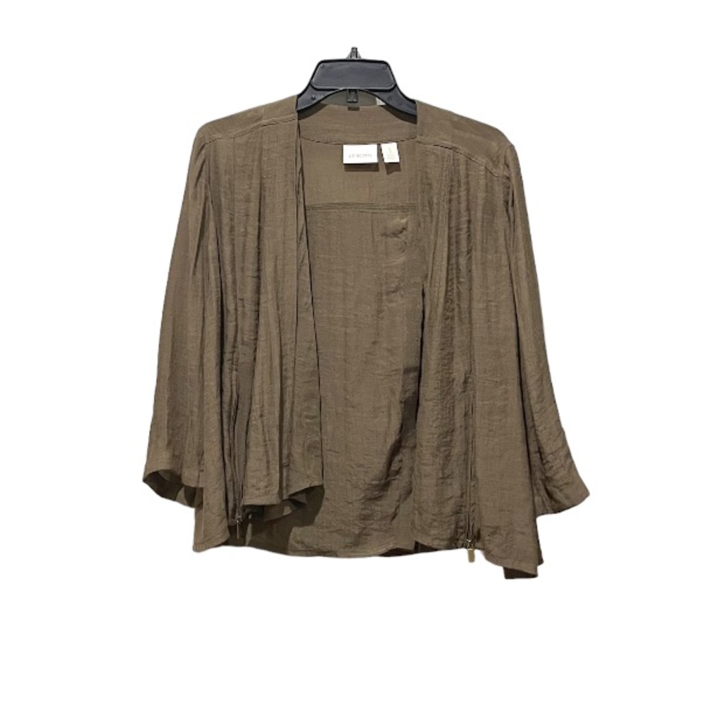 Chico’s Women’s Green Thin Cardigan 1